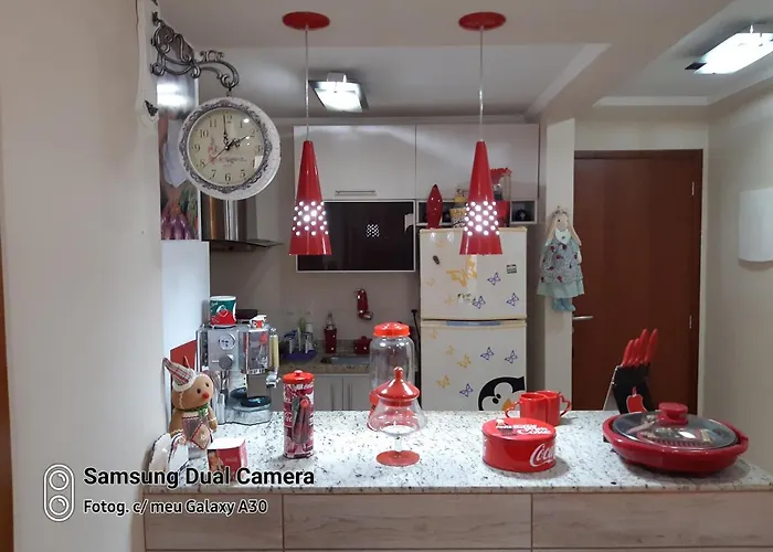 Apartamento Encantador com Estacionamento