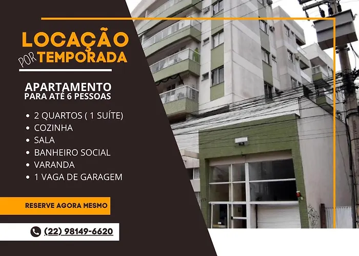 para Temporada em Cabo Frio - Excelente Localização no Bairro Parque Riviera!